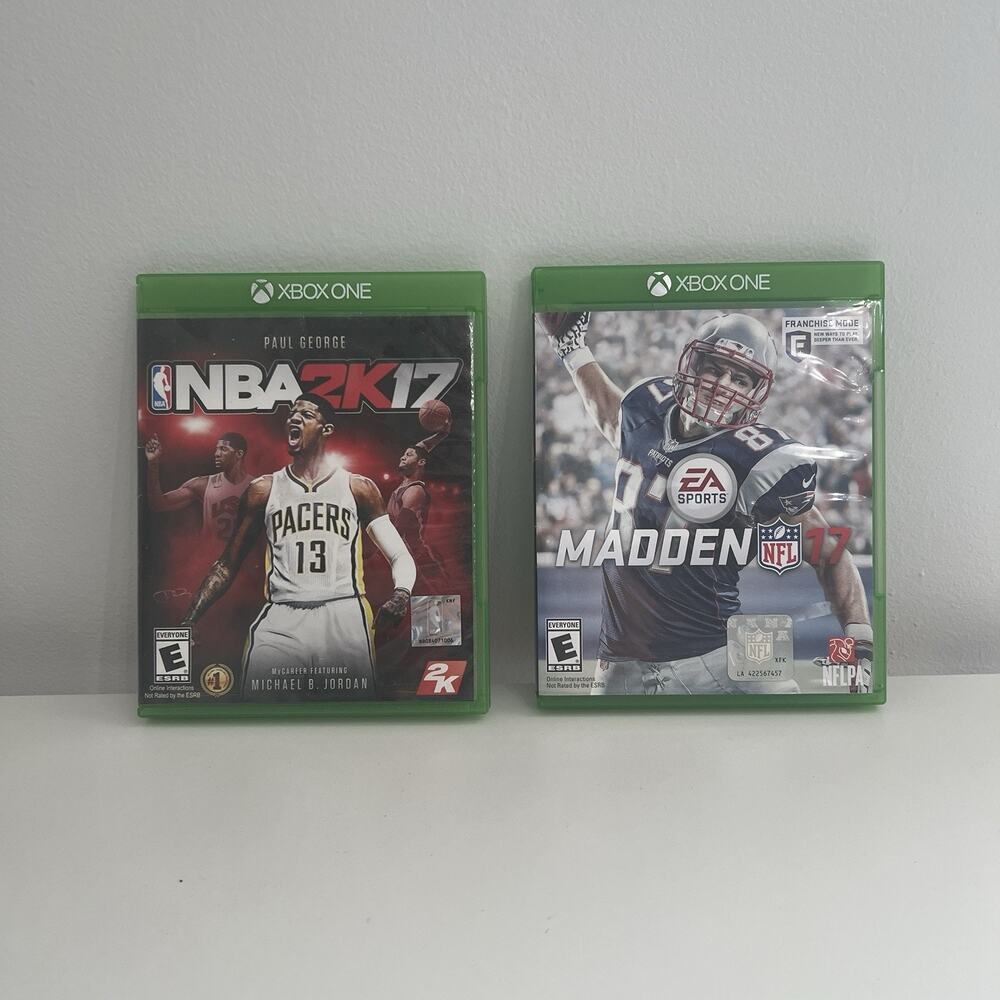 Xbox One Sports Bundle: NBA 2K17 & Madden NFL 17